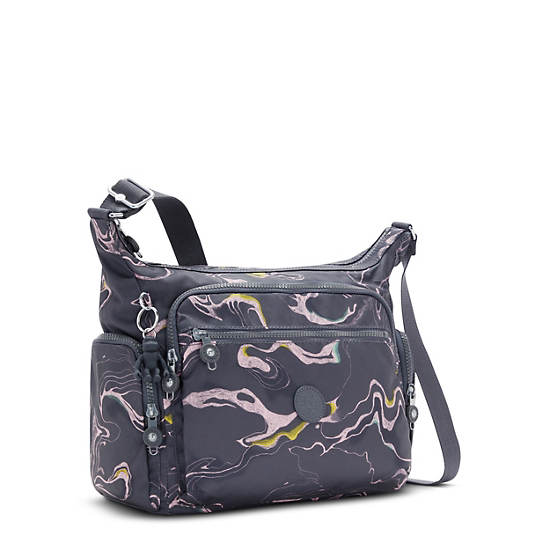 Sacs Crossbody Kipling Gabbie Printed Grise | FR 2055VR